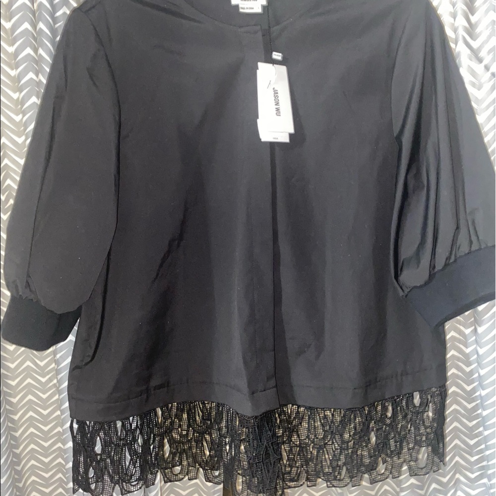 Jason Wu woman’s monogram lace blouse (NEW)